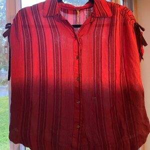 Free People Ombre Sleeveless Blouse